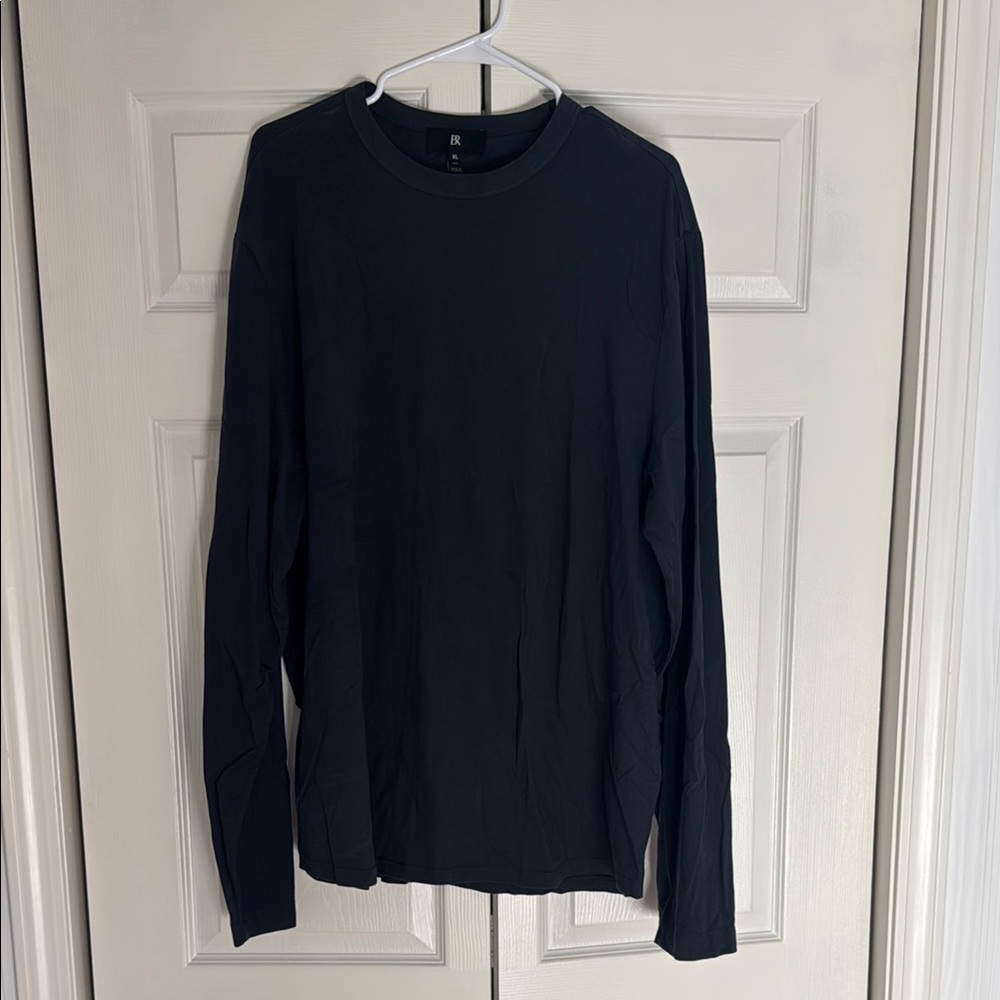 Banana Republic • Men's Black Long Sleeve Shirt
